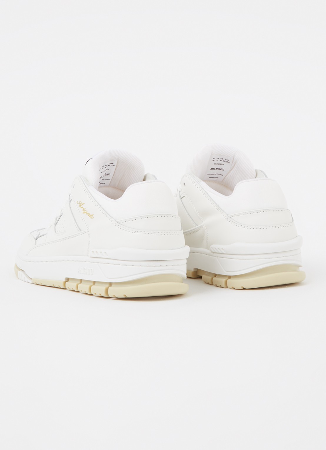 Axel Arigato Area Lo sneaker van leer - detail 3 gebroken wit