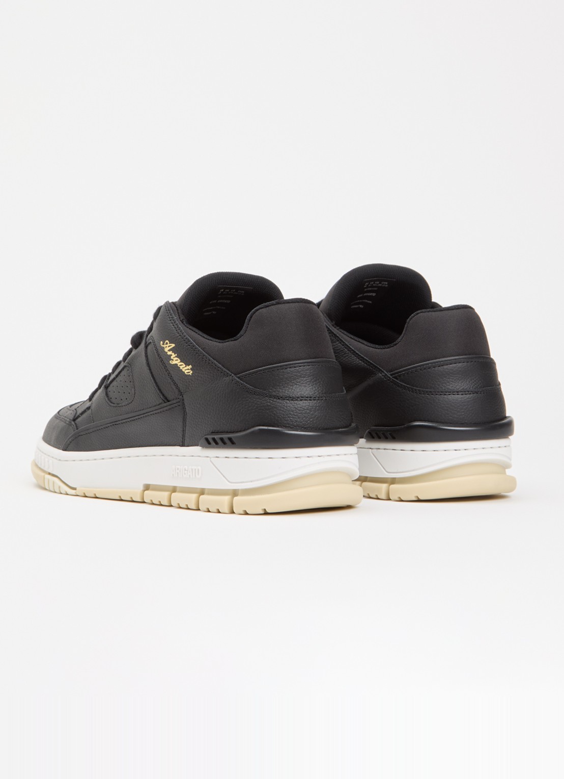 Axel Arigato Area Lo sneaker van leer - achterkant 6 zwart
