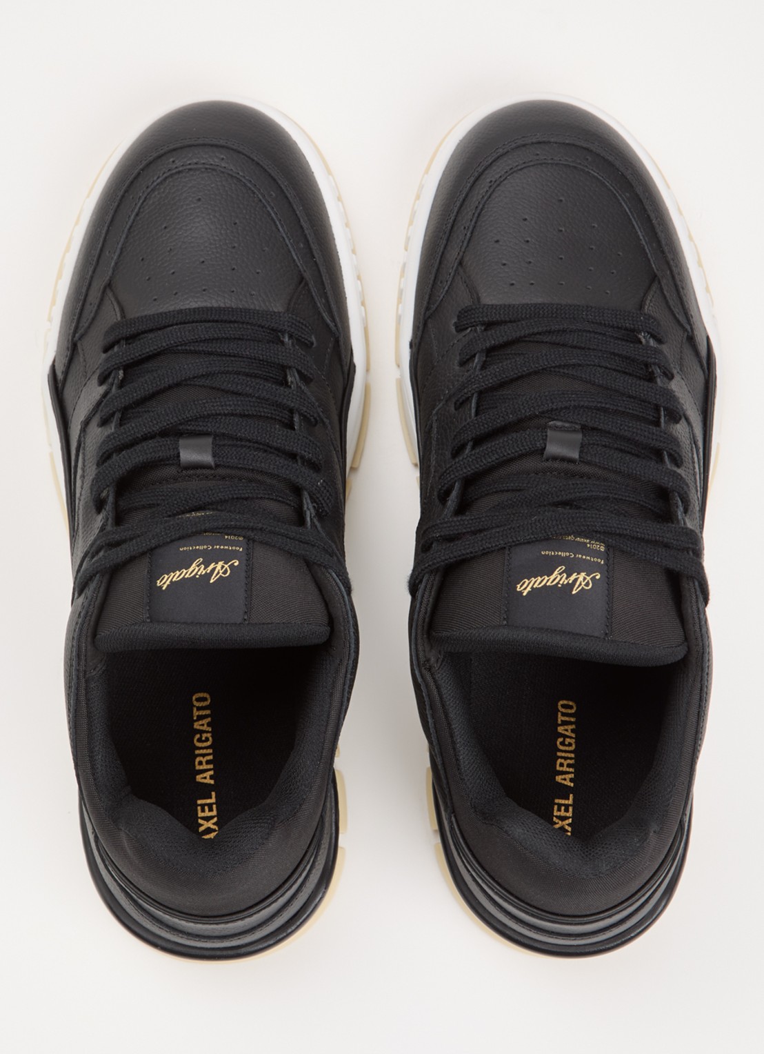 Axel Arigato Area Lo sneaker van leer - detail 4 zwart