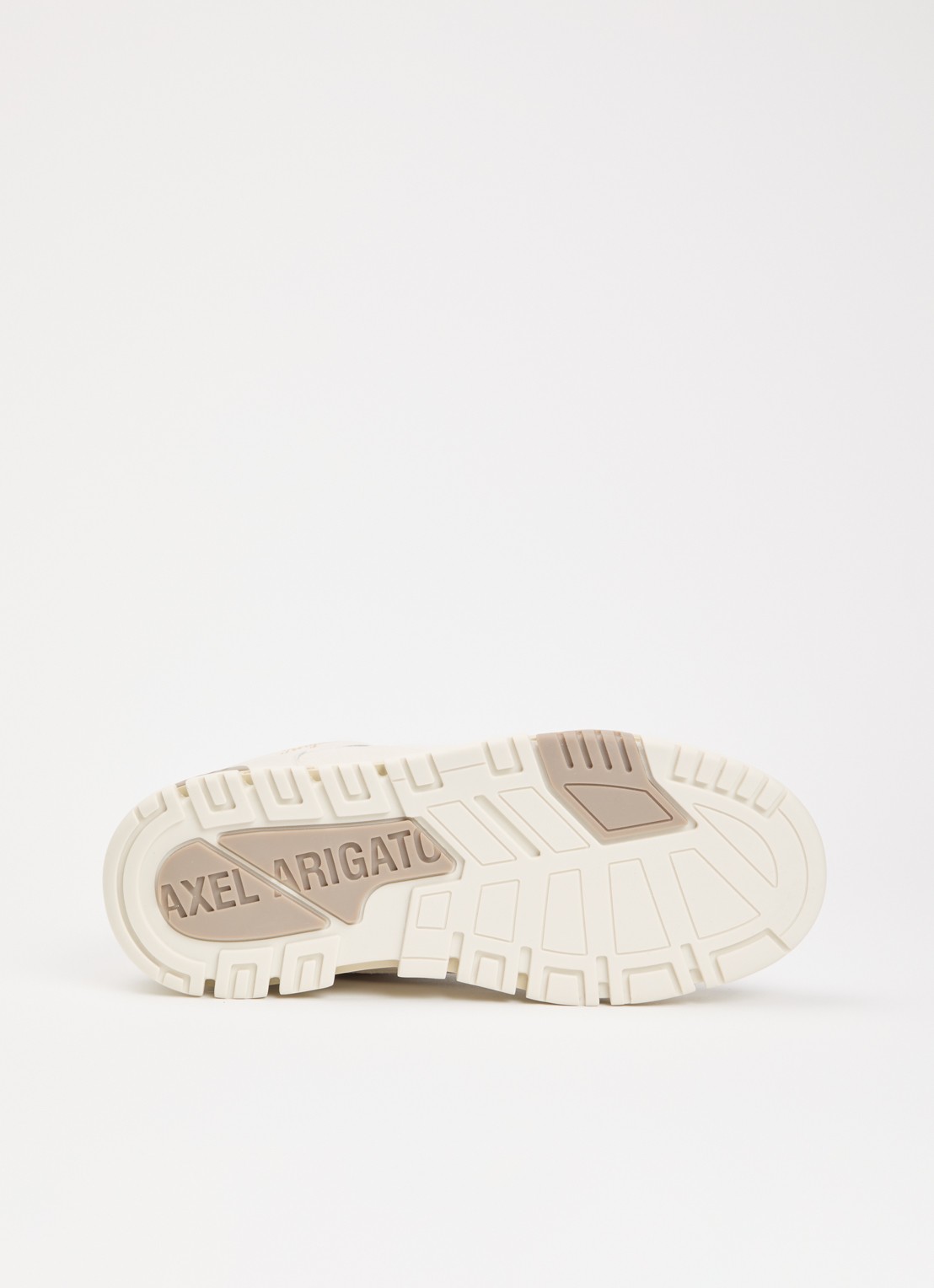 Axel Arigato Area Lo sneaker van suède met leren details - detail 6 lichtgrijs
