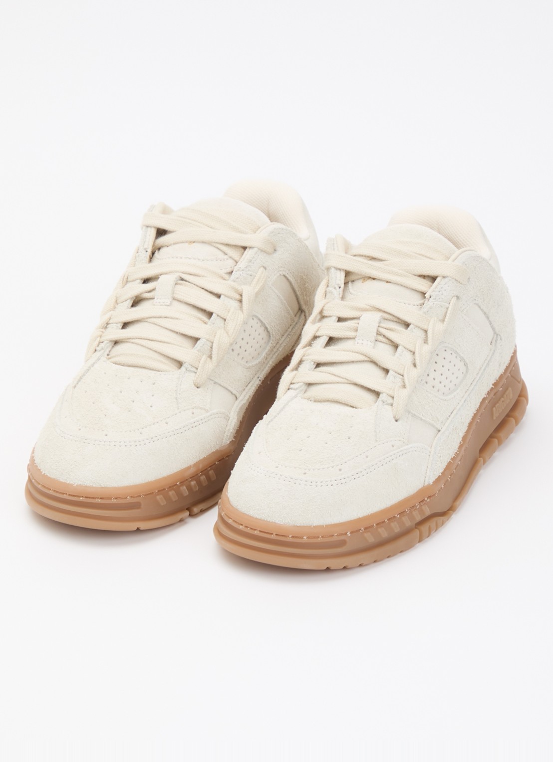 Axel Arigato Area Lo sneaker van suède - detail 3 creme