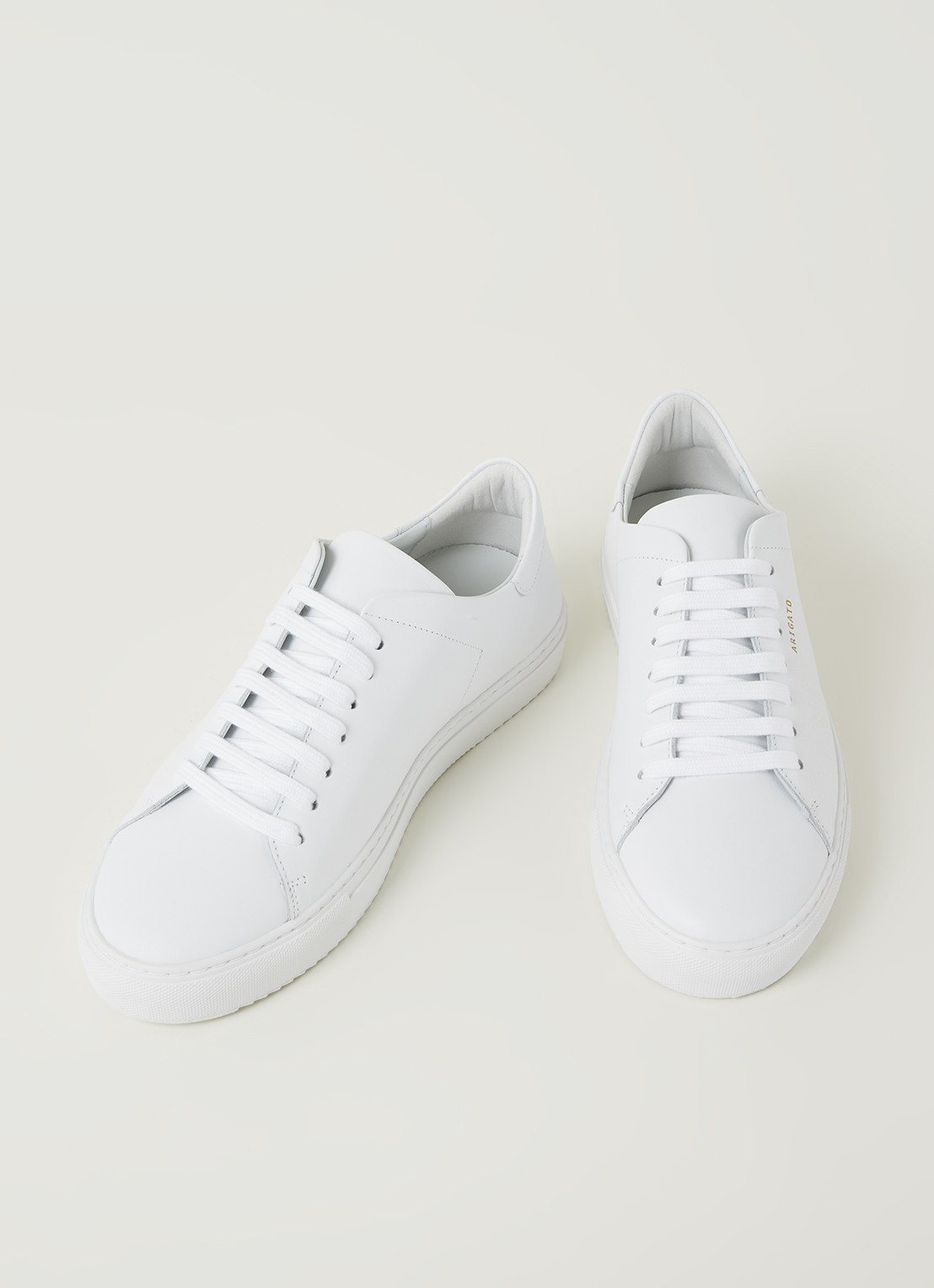Axel Arigato Clean 90 sneaker van leer - detail wit
