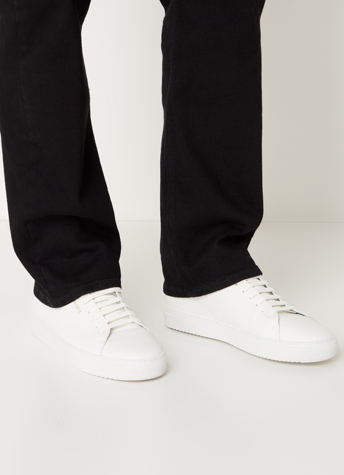 Axel Arigato Clean 90 sneaker van leer - voorkant 8 wit