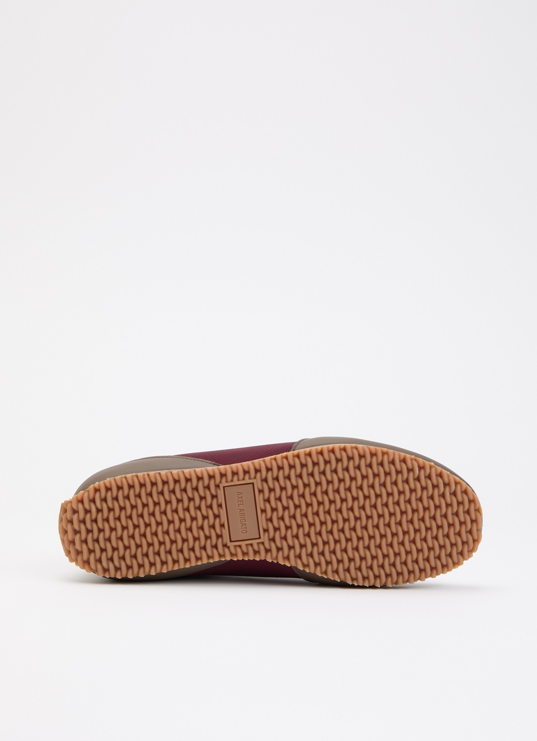 Axel Arigato Daze Runner sneaker met leren details en logo - detail 5 bordeauxrood