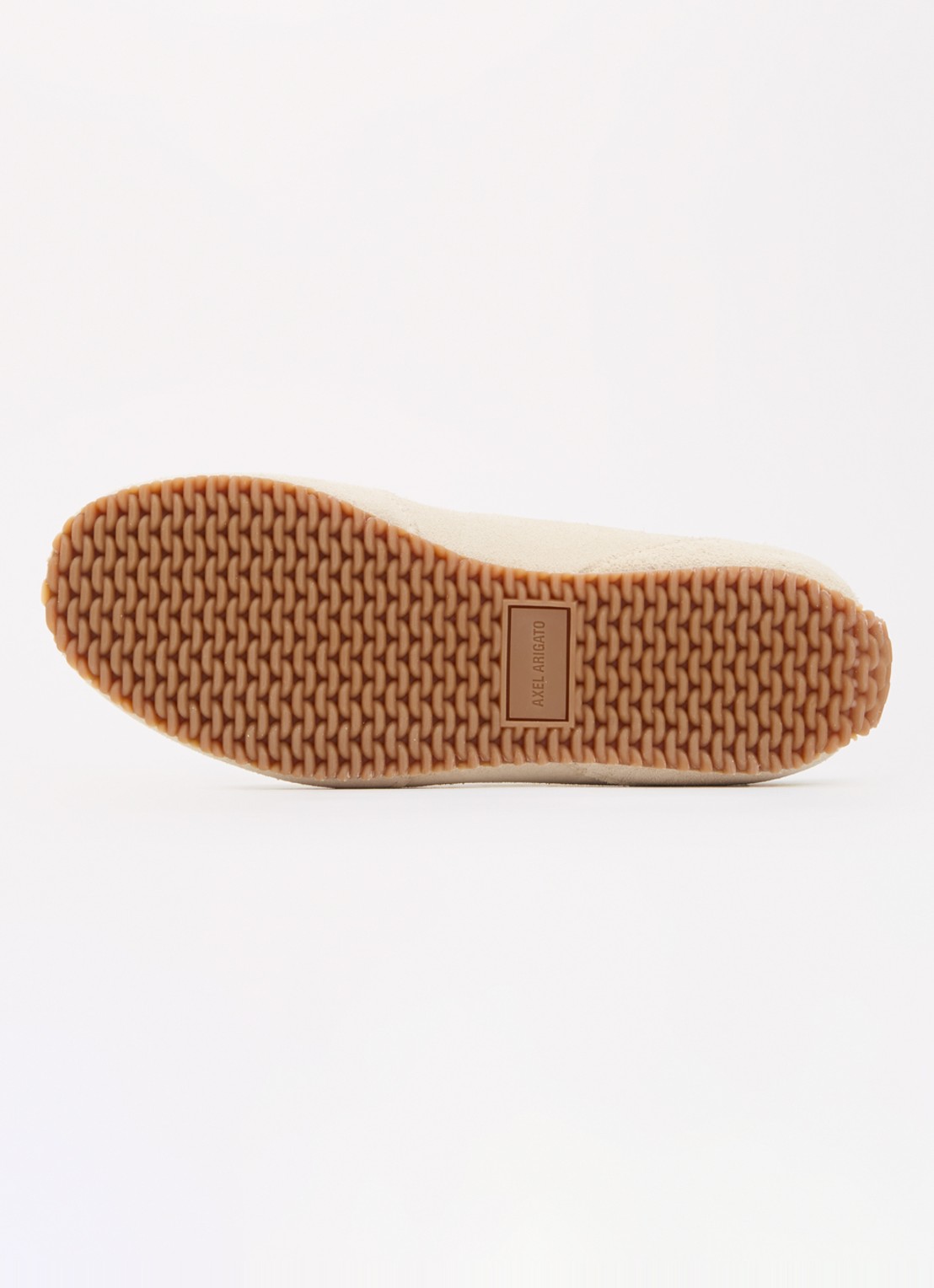 Axel Arigato Daze Runner sneaker van suède met logo - detail 5 creme