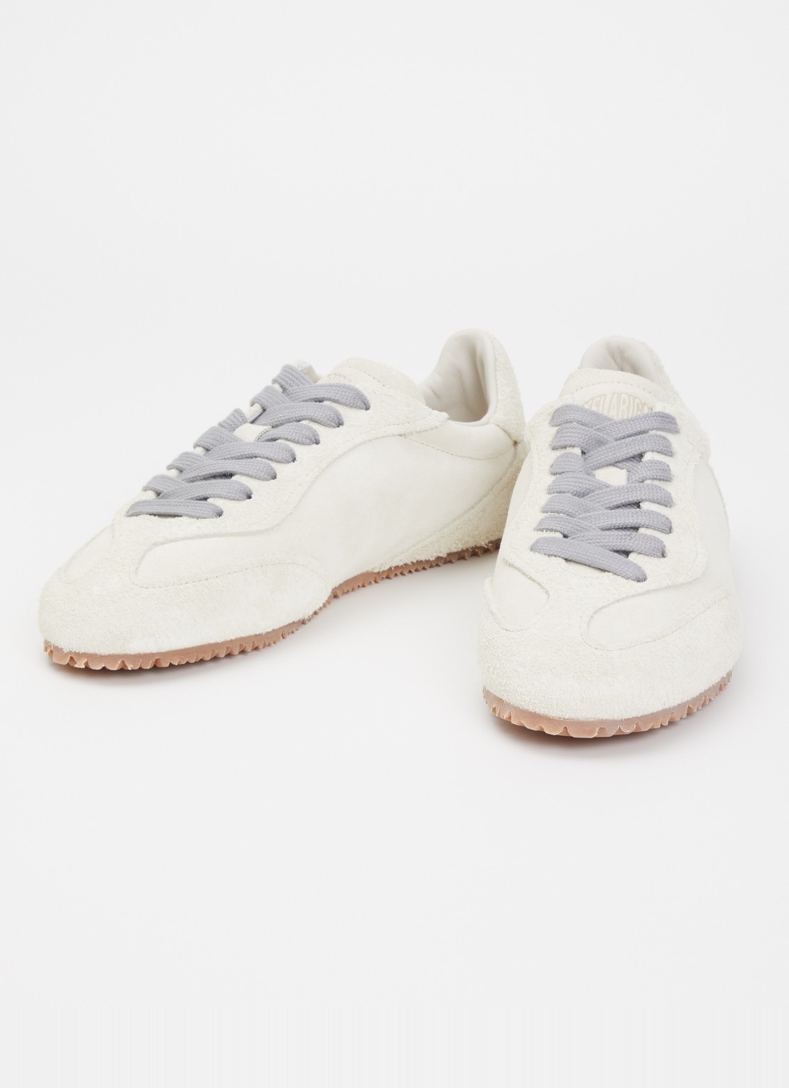 Axel Arigato Daze runner sneaker van suéde  - detail 2 gebroken wit