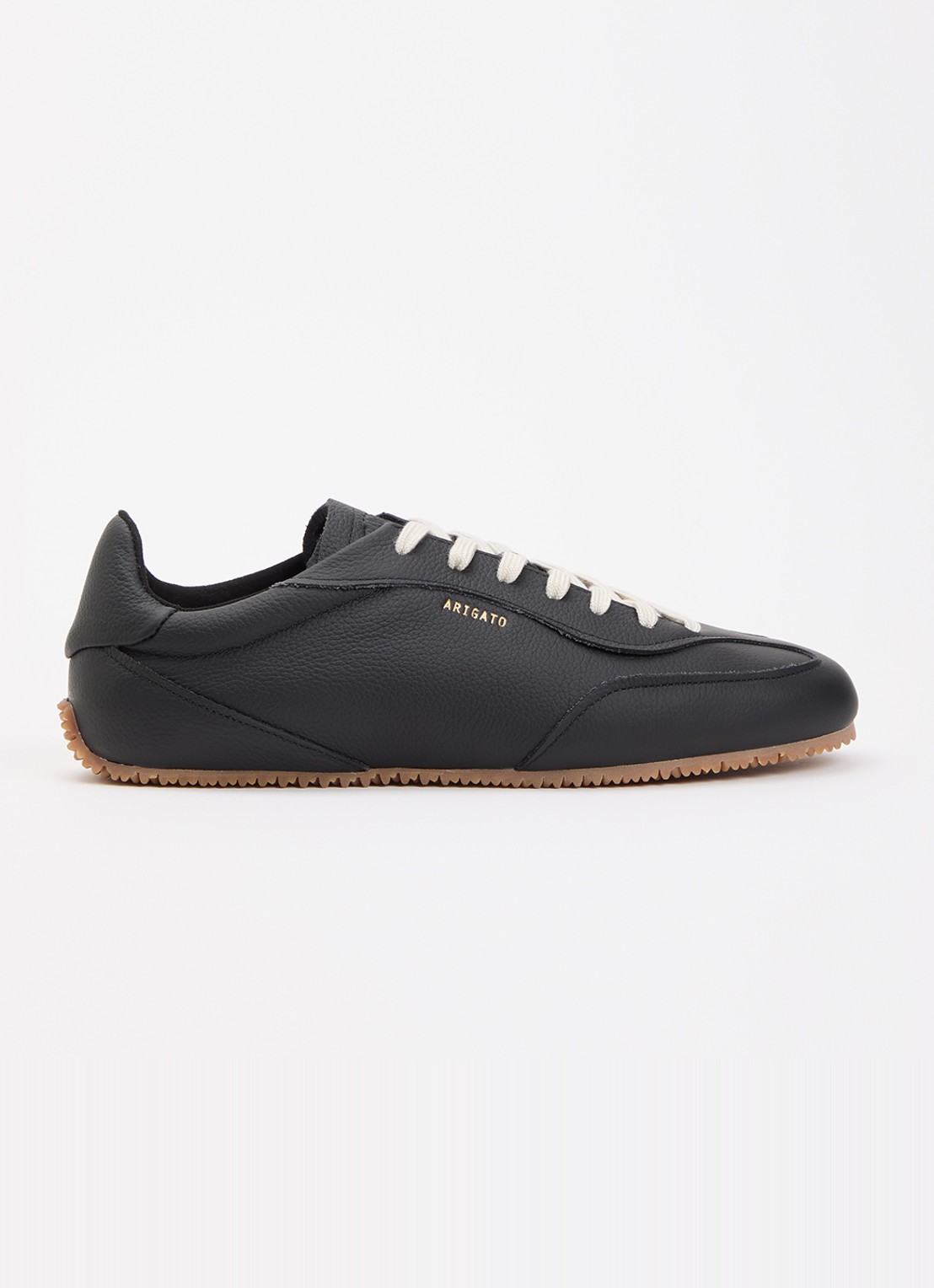 Axel Arigato Daze Runner sneaker van suède - voorkant 2 zwart