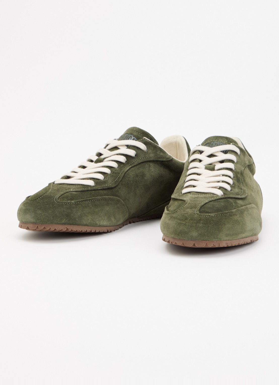 Axel Arigato Daze Runner sneaker van suède - detail 3 donkerkhaki
