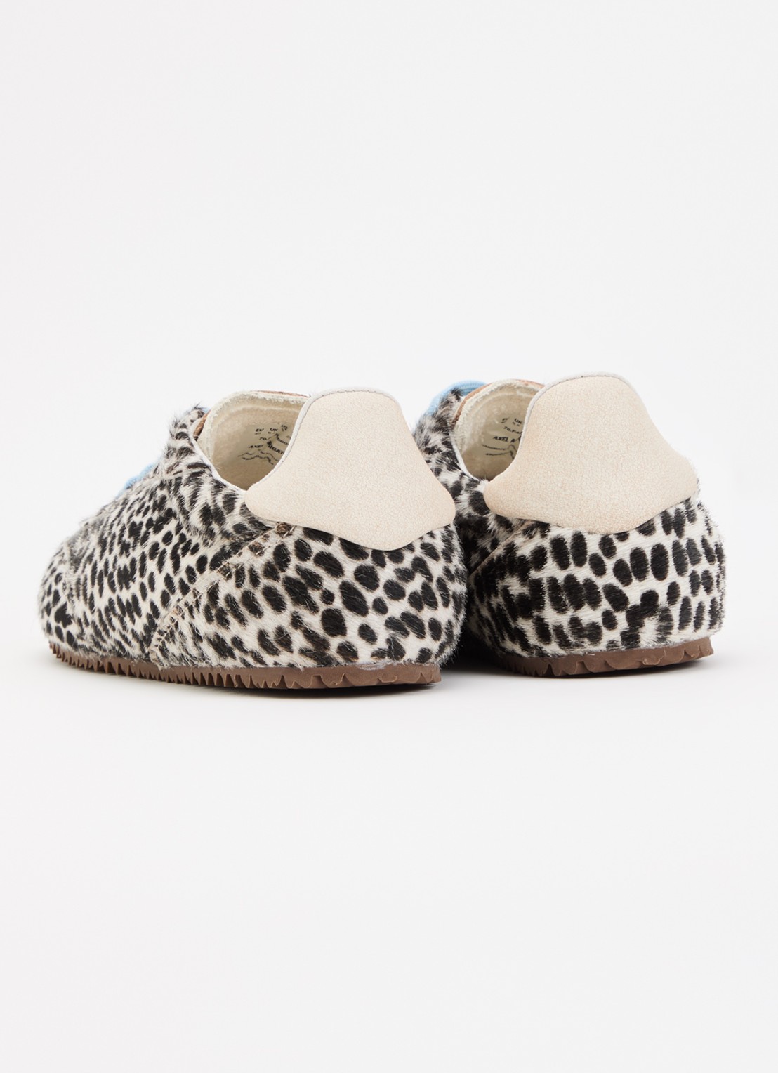 Axel Arigato Daze sneaker met panterprint - achterkant 5 gebroken wit