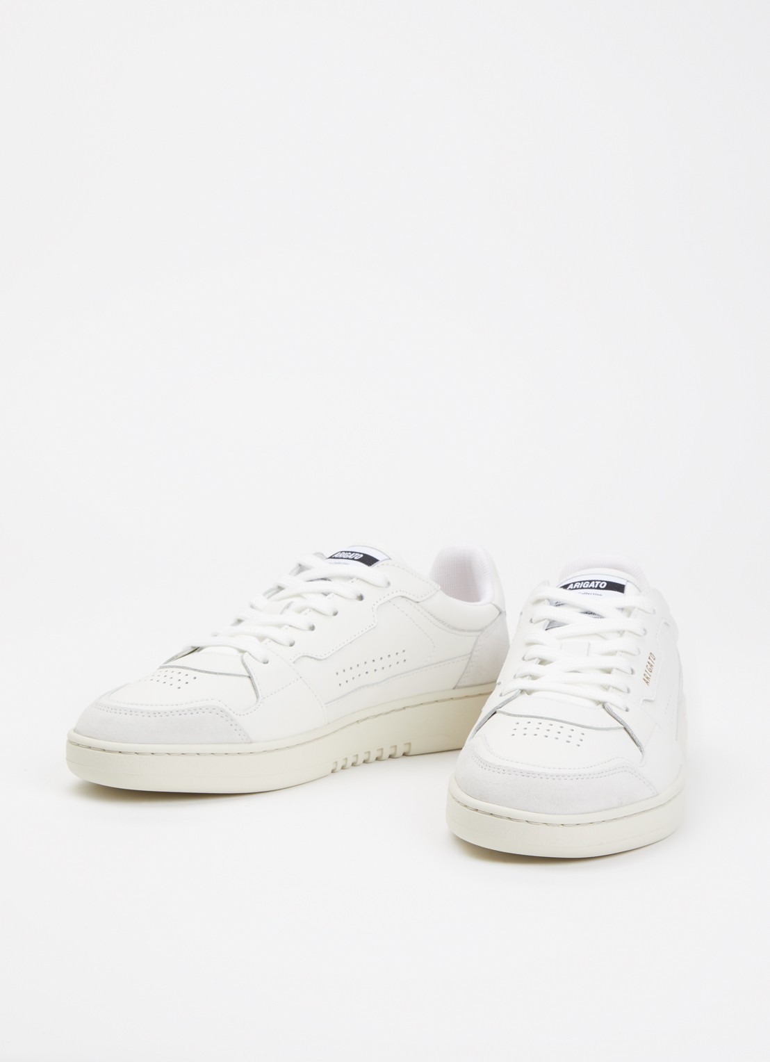 Axel Arigato Dice Lo sneaker van leer - detail 3 gebroken wit