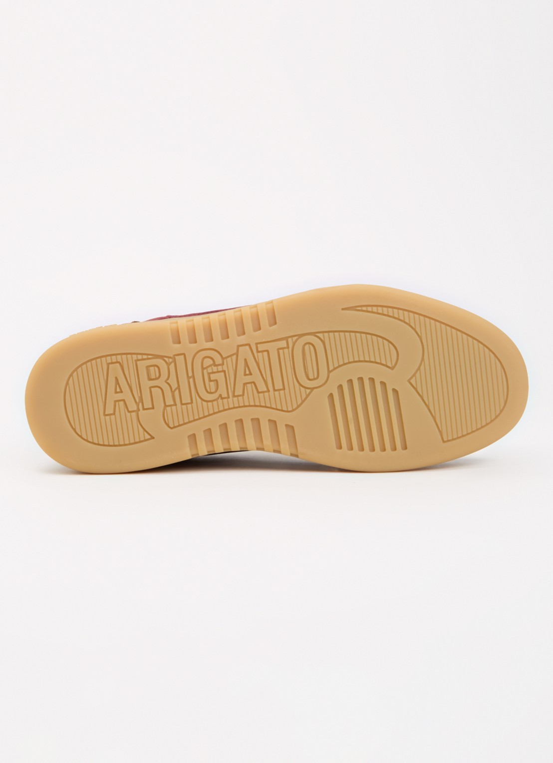 Axel Arigato Dice T-Toe sneaker van nubuck met suède details - detail 5 bordeauxrood