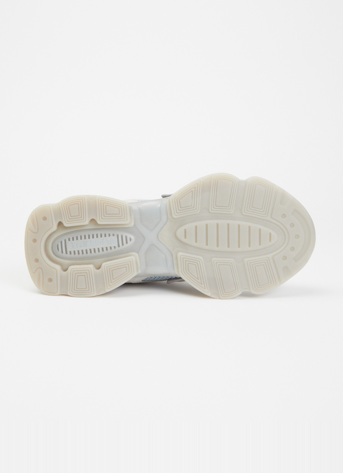 Axel Arigato Eris sneaker van leer met details van suède - detail 4 grijs