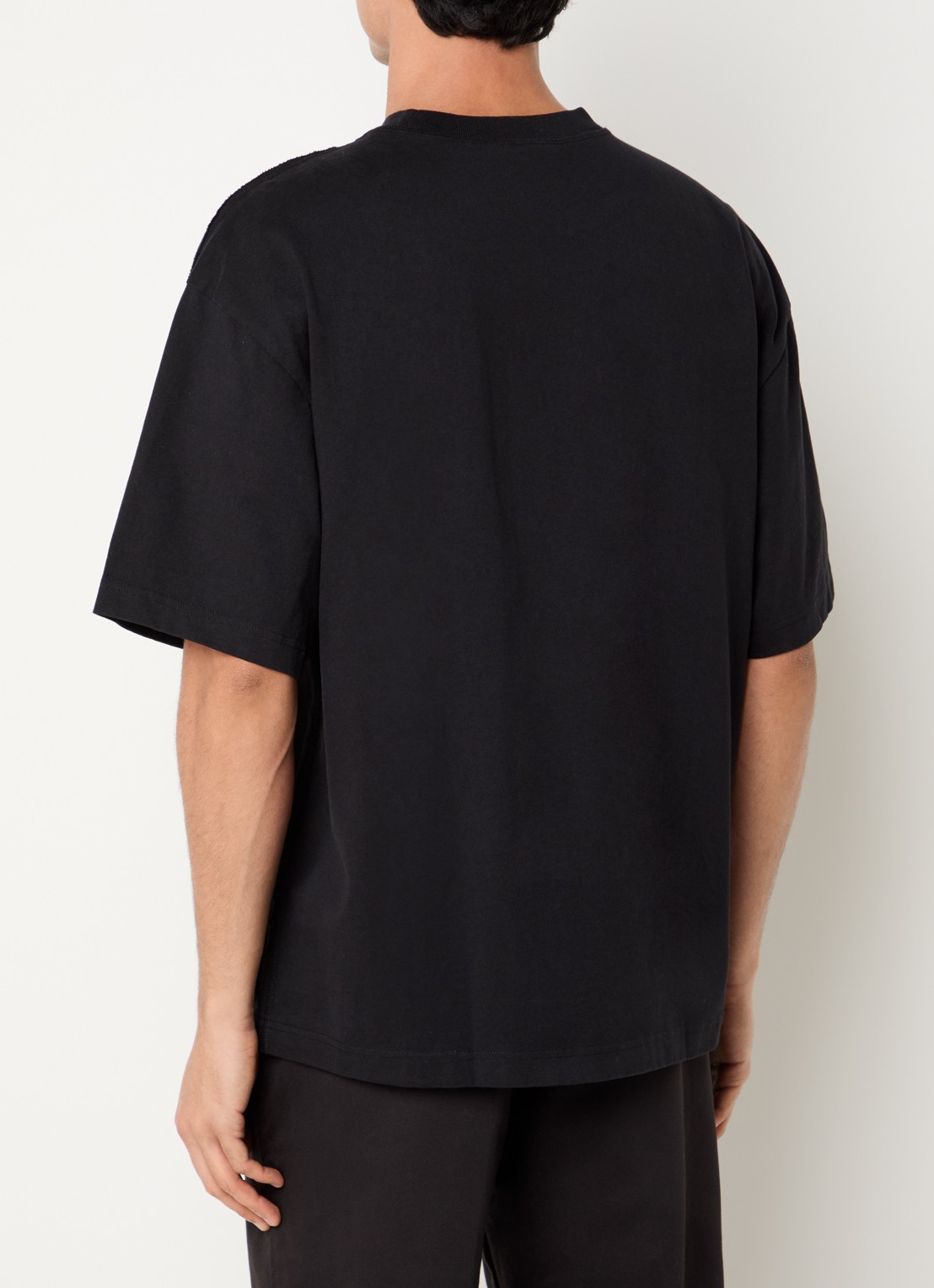 Axel Arigato Honor T-shirt met logo - achterkant 3 zwart