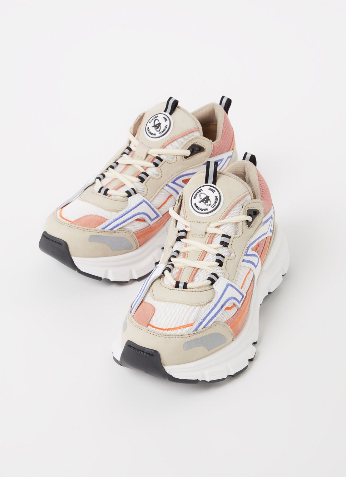 Axel Arigato Marathon R-Trail sneaker met suède details - detail beige