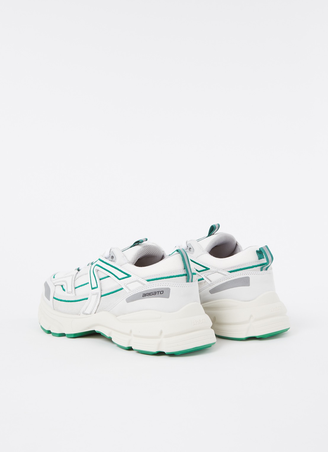 Axel Arigato Marathon R-Trail sneaker met suède details - detail 2 groen