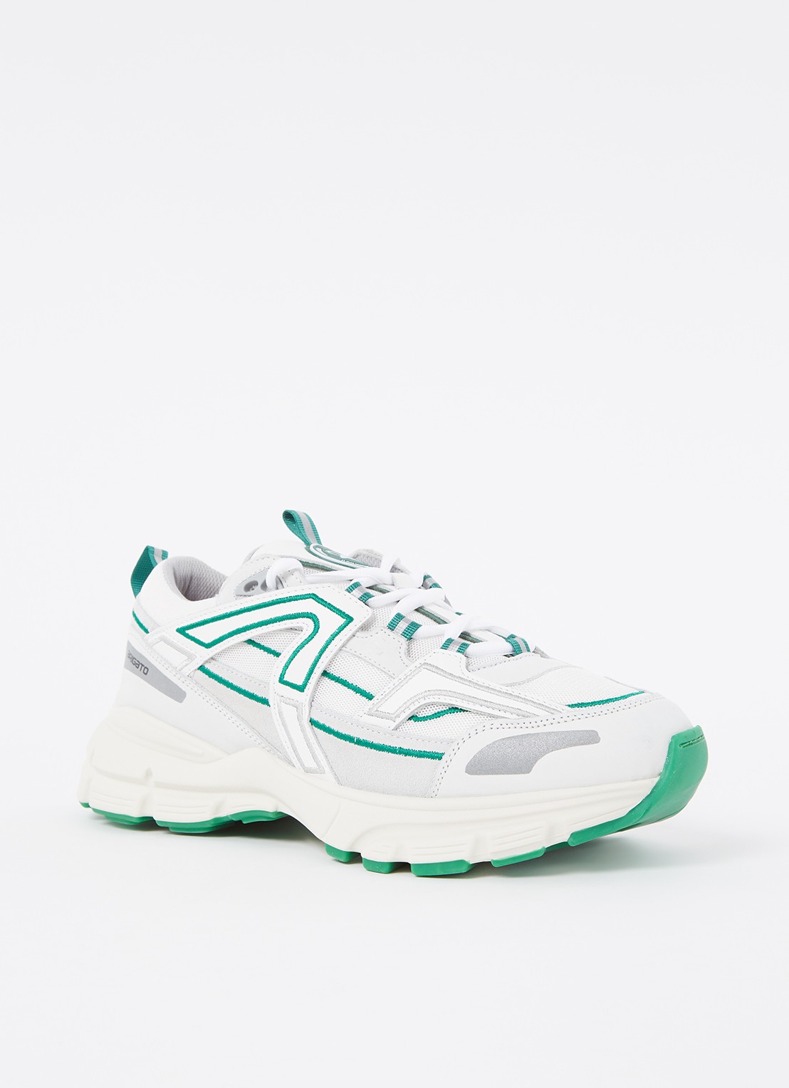 Axel Arigato Marathon R-Trail sneaker met suède details - voorkant 5 groen