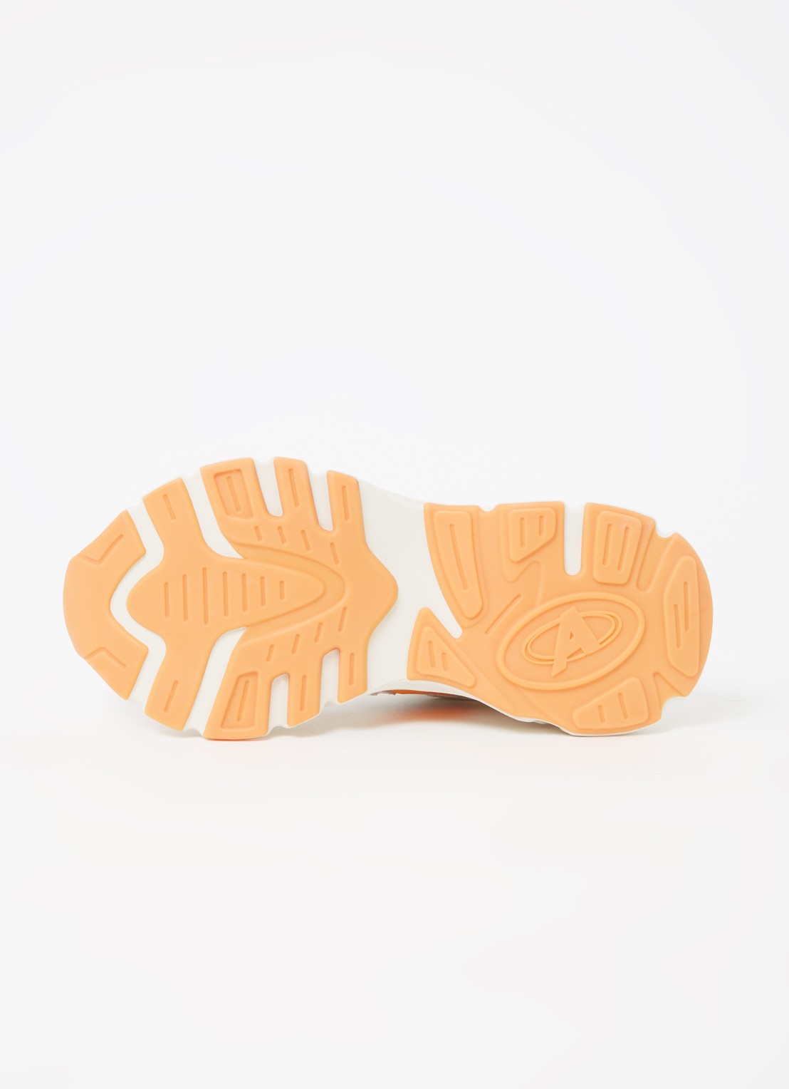 Axel Arigato Marathon Runner sneaker met kalfsleren details - detail 6 orange