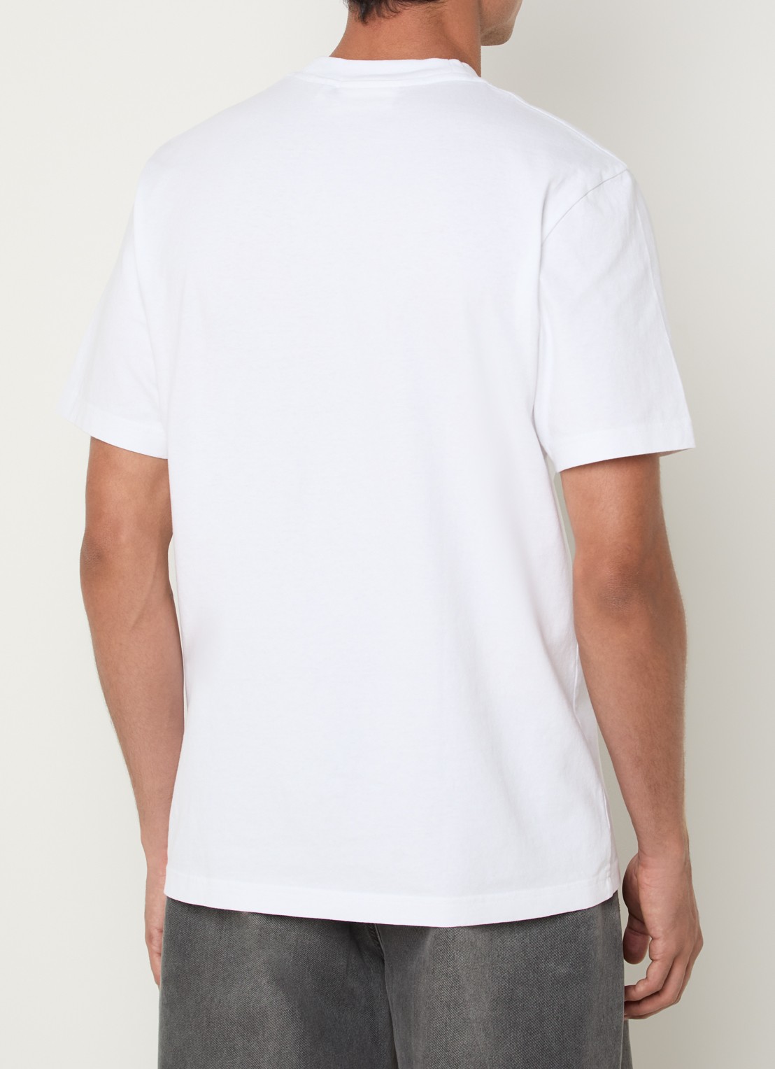 Axel Arigato Signature T-shirt met logo - achterkant 4 wit