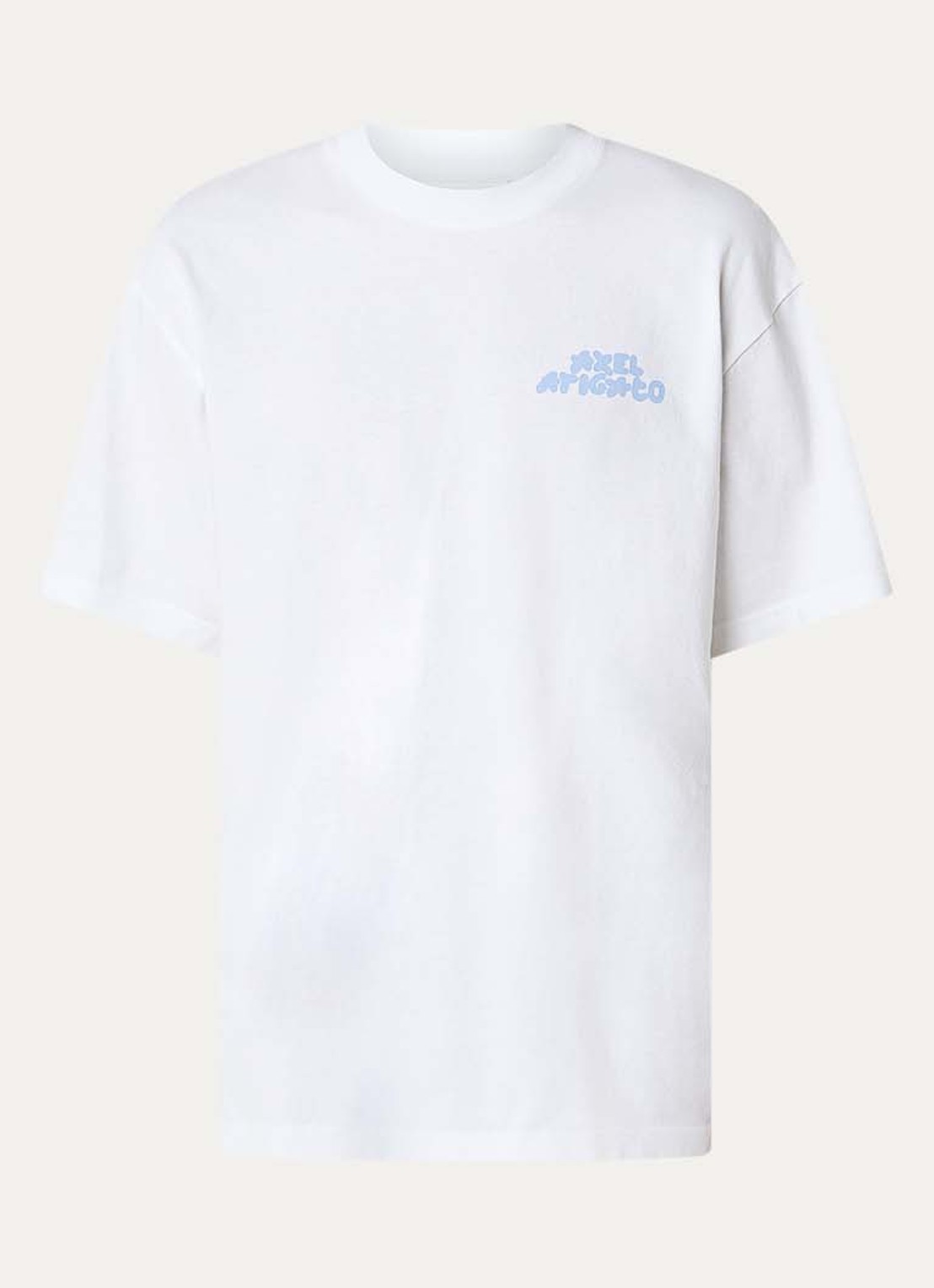 Axel Arigato Soren T-shirt met logo - voorkant wit