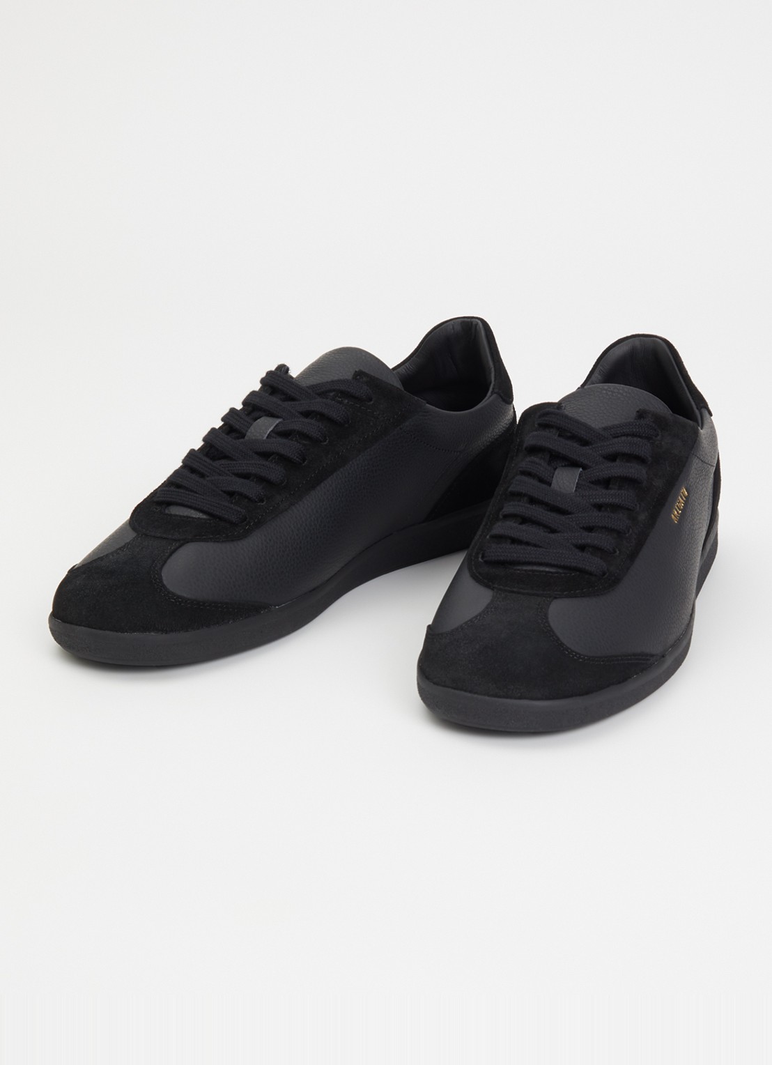 Axel Arigato Zane sneaker van leer met suède details - detail 3 zwart
