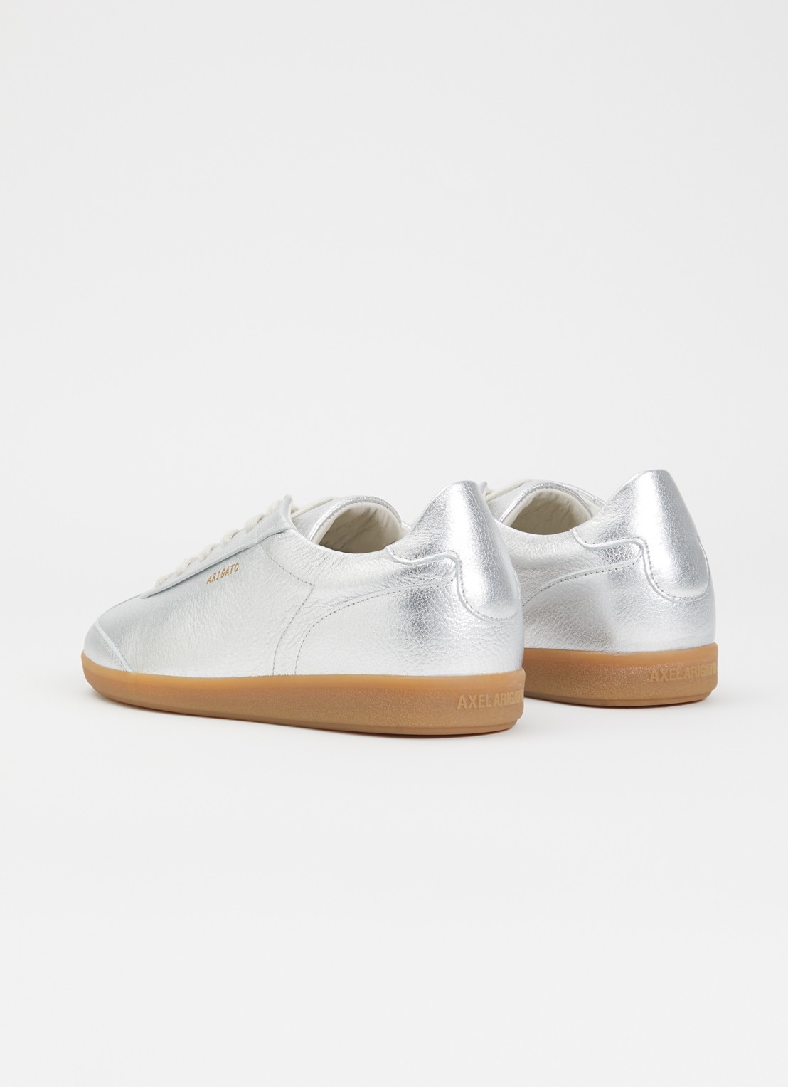 Axel Arigato Zane sneaker van leer - achterkant 5 zilver