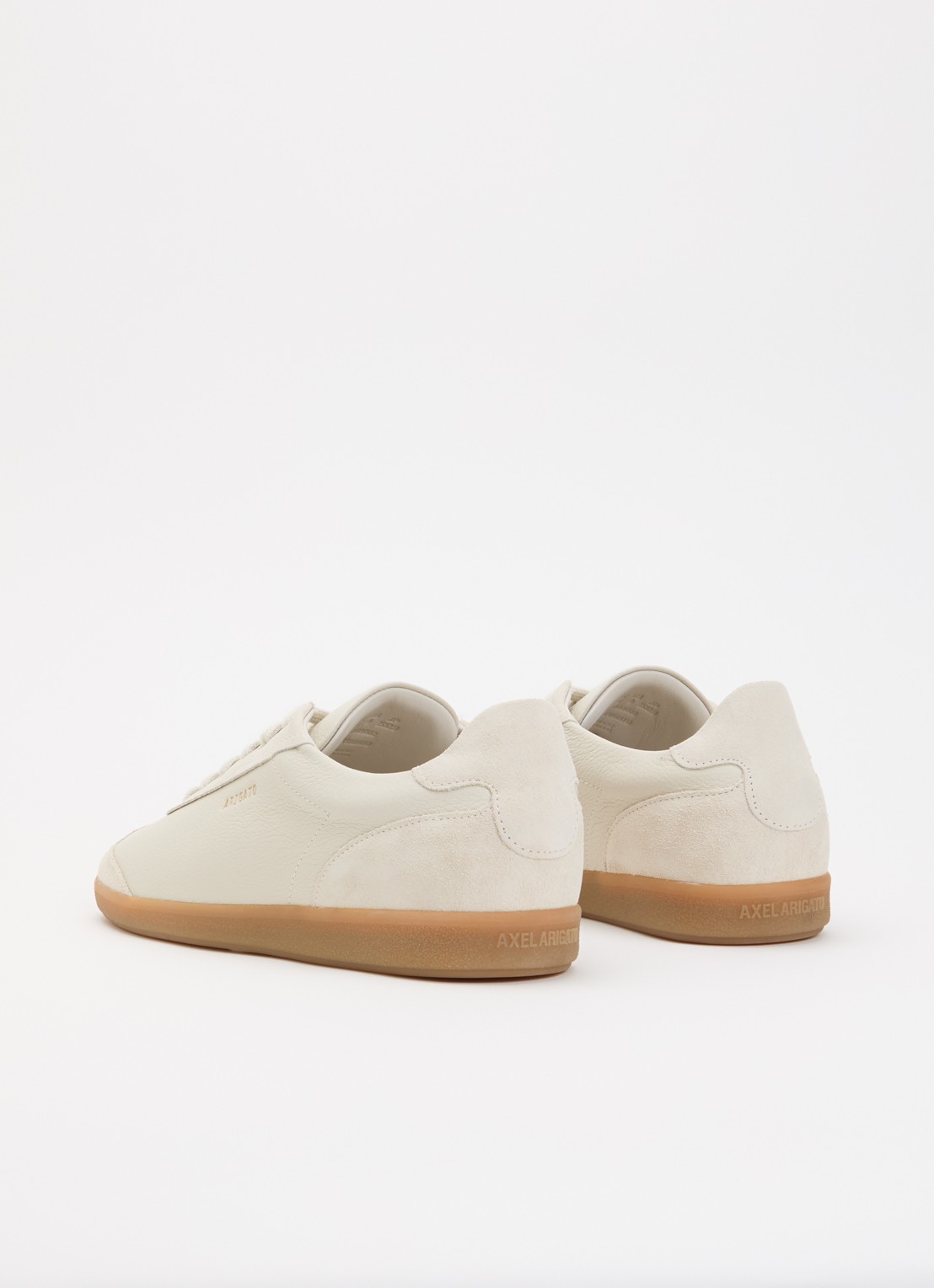 Axel Arigato Zane sneaker van suède - achterkant 2 gebroken wit