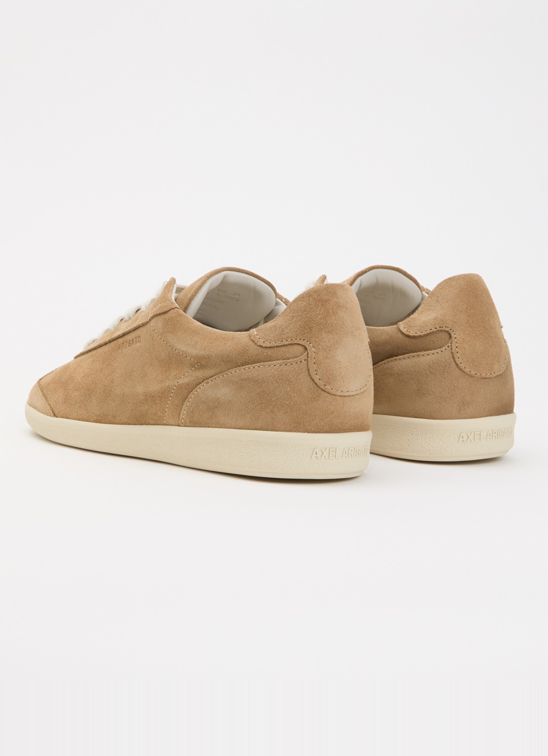 Axel Arigato Zane sneaker van suède - achterkant 5 naturel