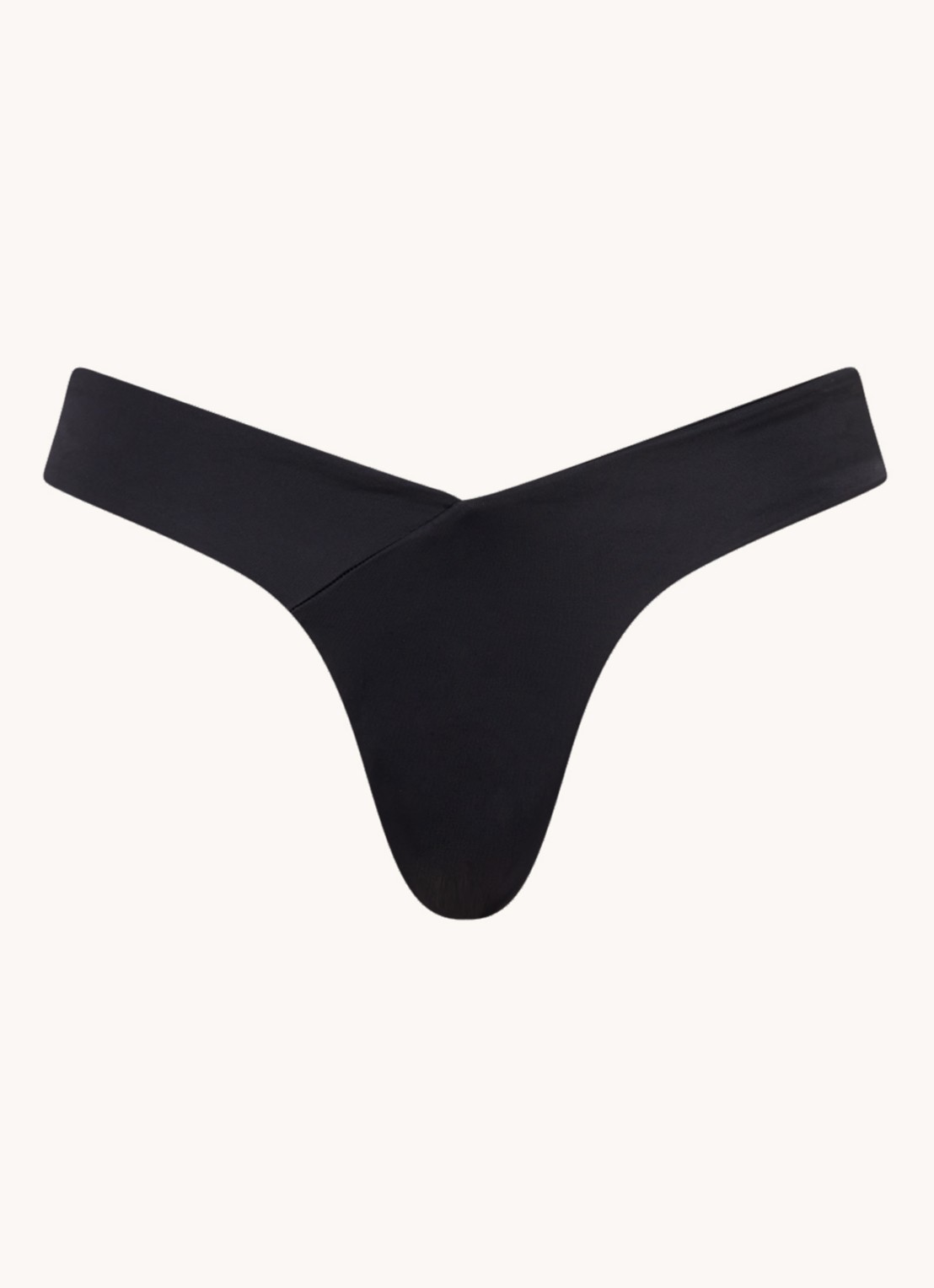 Aya Label The Aphrodite tanga bikinislip - voorkant zwart