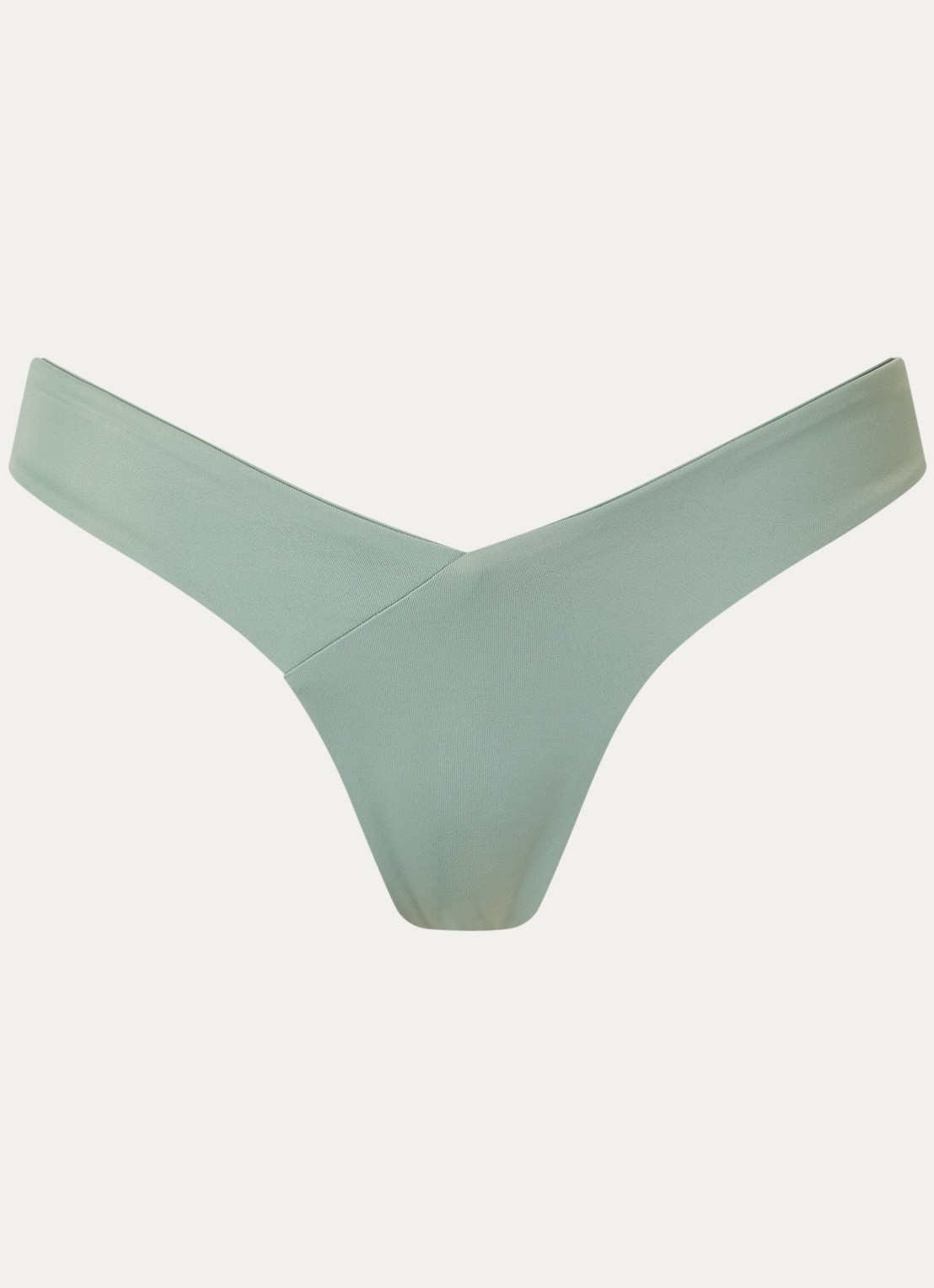Aya Label The Aphrodite tanga bikinislip - voorkant olijfgroen