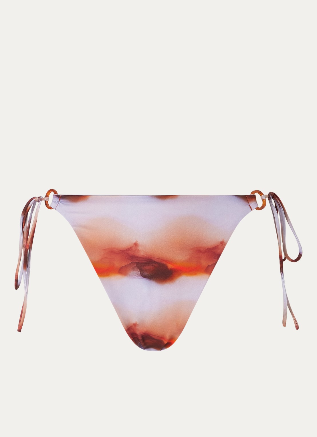 Aya Label The Athena bikinislip met print - voorkant 4 lila