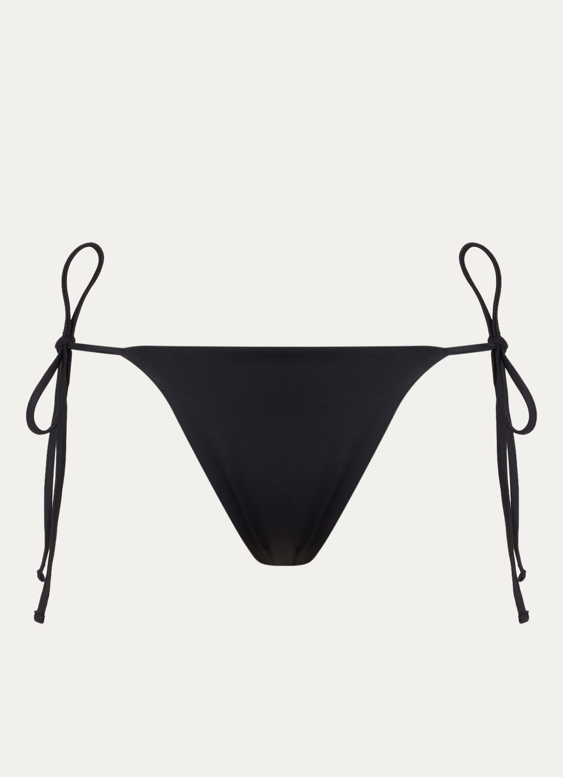Aya Label The Iris tanga bikinislip - voorkant zwart
