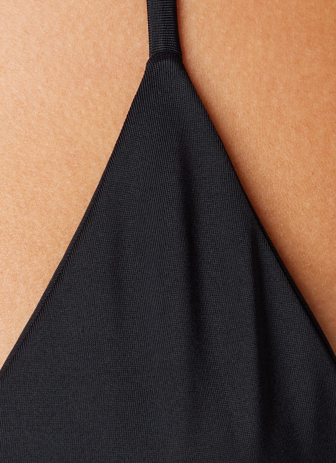 Aya Label The Iris triangel bikinitop met uitneembare vulling - detail 3 zwart