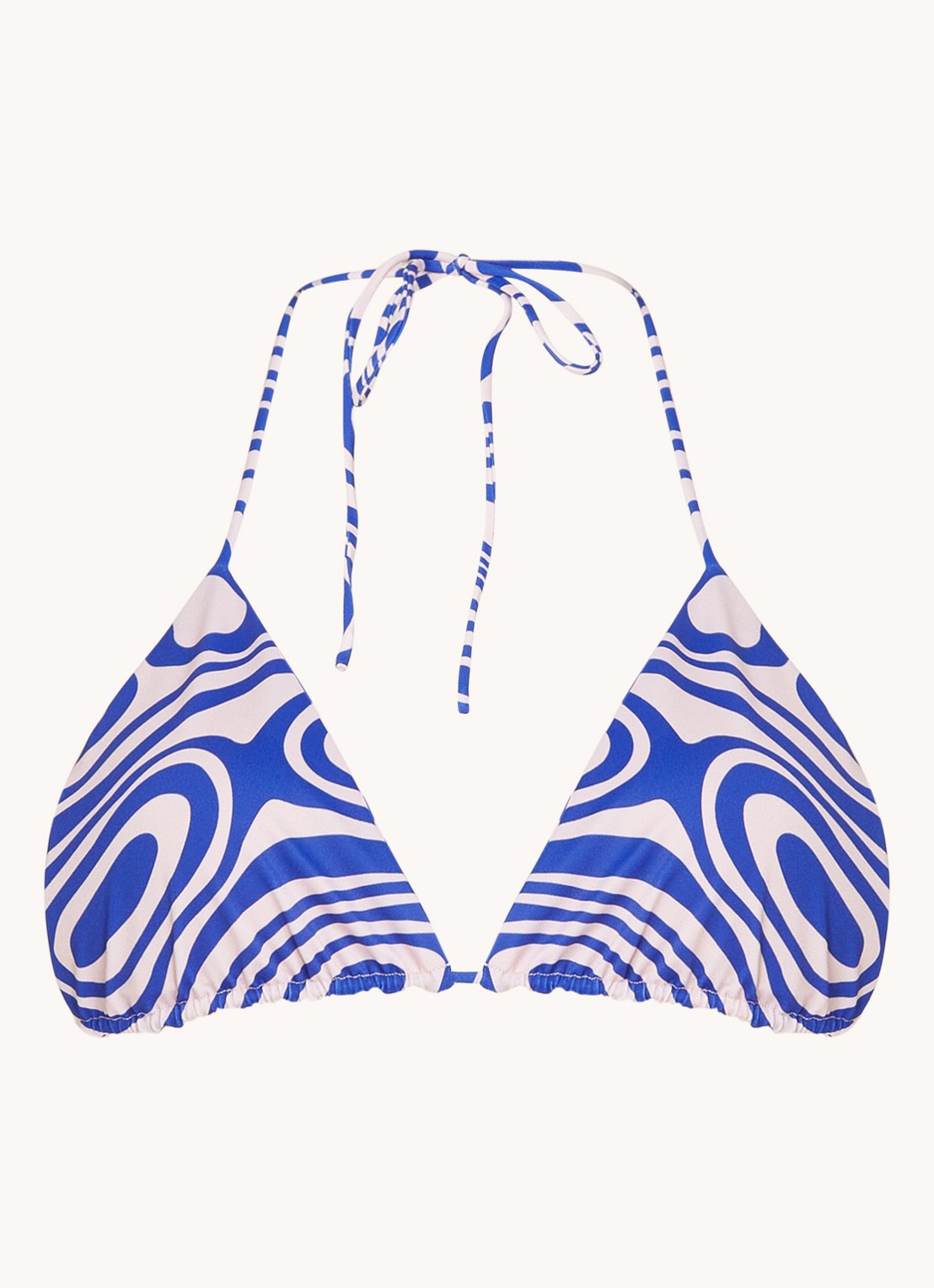 Aya Label The Selene triangel bikinitop met uitneembare vulling - voorkant 4 paars