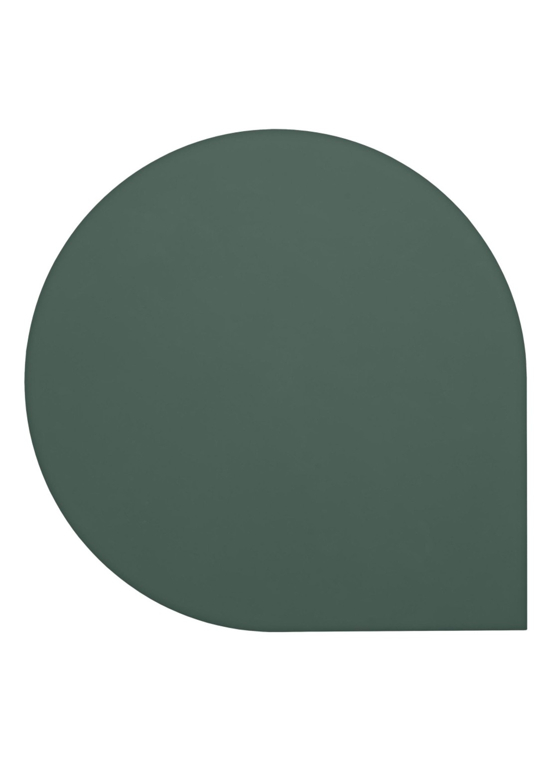 AYTM Stilla placemat 40 cm sets van 2  - voorkant groen