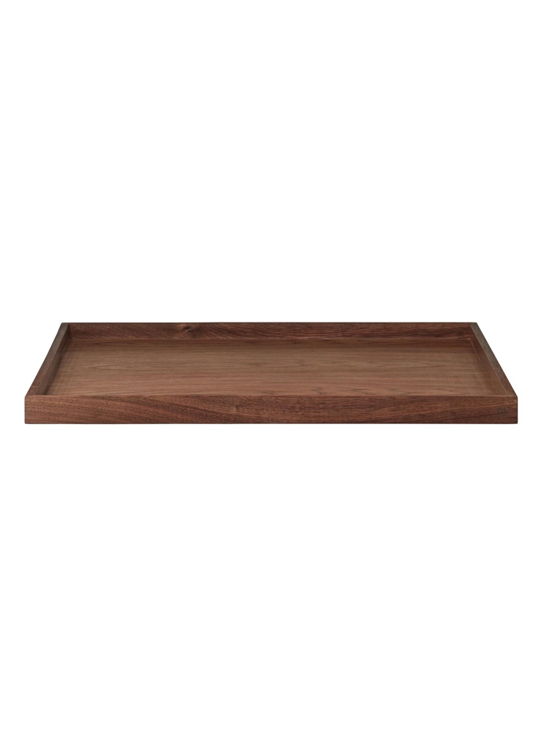 AYTM Wooden tray dienblad large  - voorkant bruin