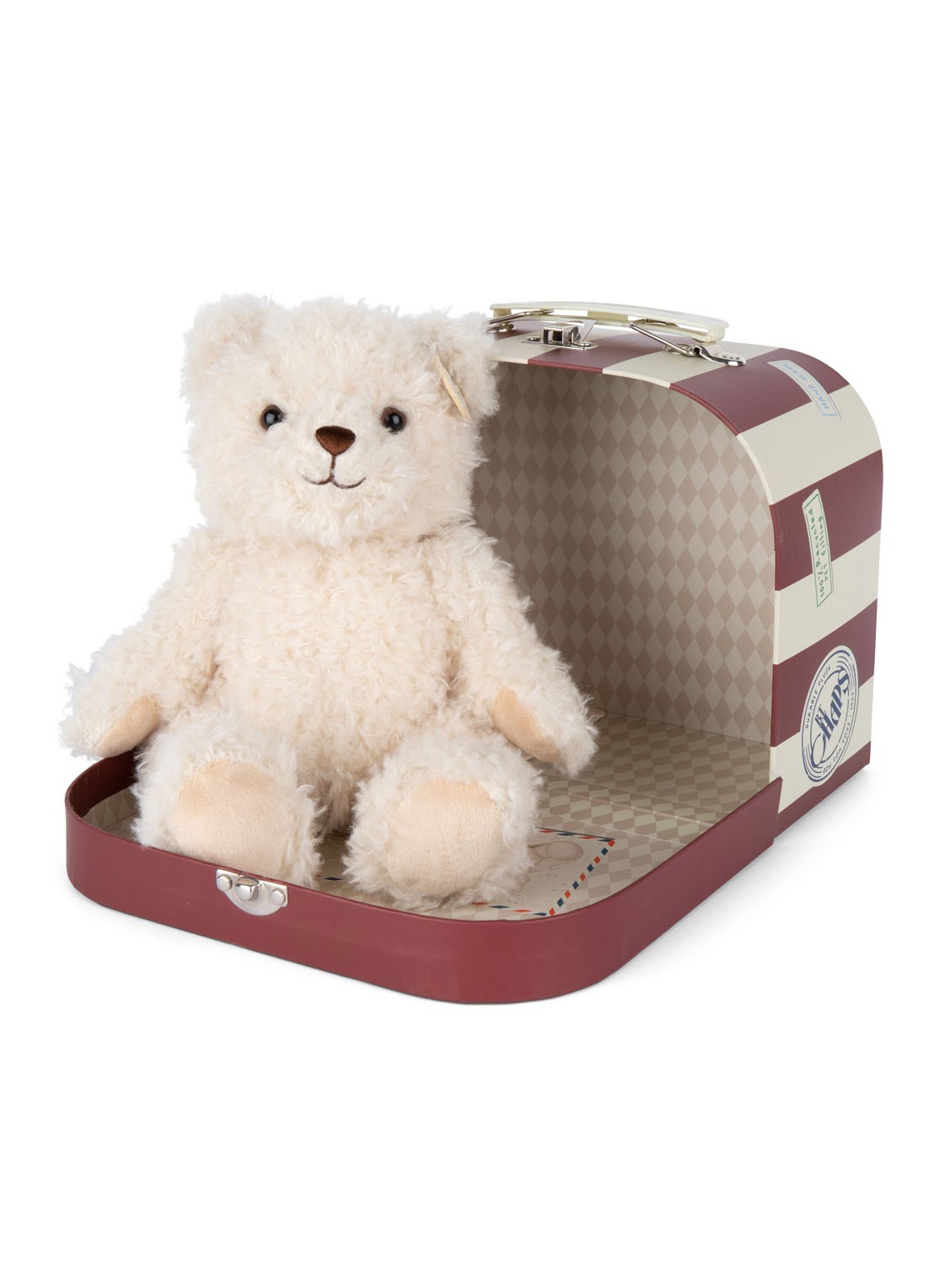 B.T. Chaps Frederick de Beer knuffel 17,5 cm - voorkant 3 ivoor