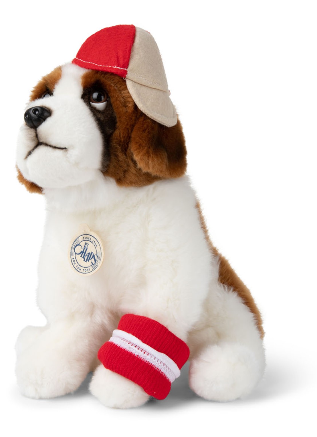 B.T. Chaps Herman ST. Bernard knuffel 32 cm - voorkant 3 bruin