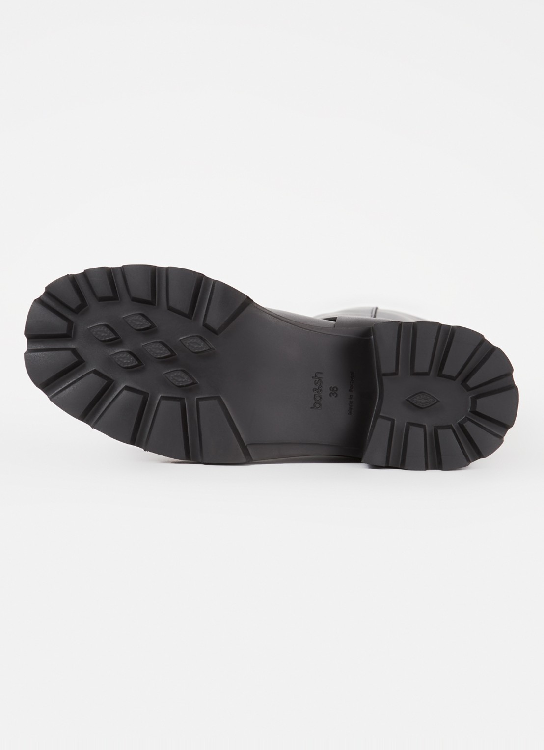 ba&sh Ciker overknee laars met gespdetail - detail 4 zwart