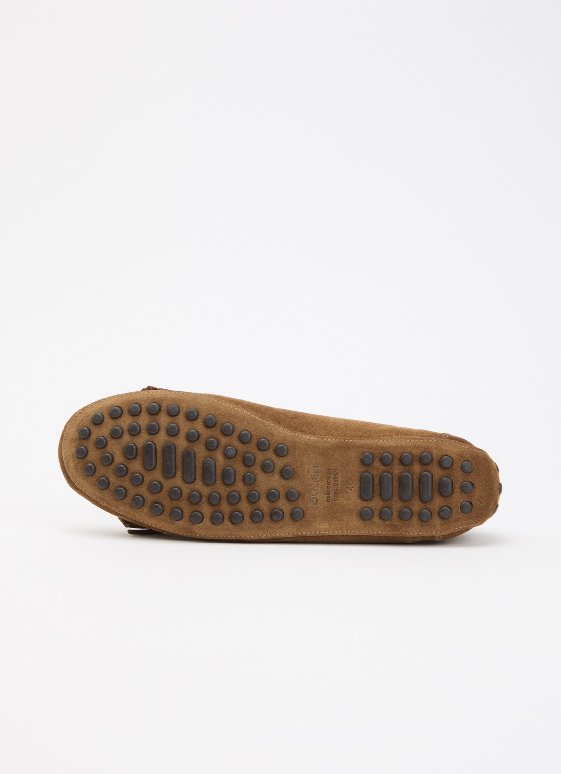 ba&sh Corto mocassin van suède - detail 4 bruin