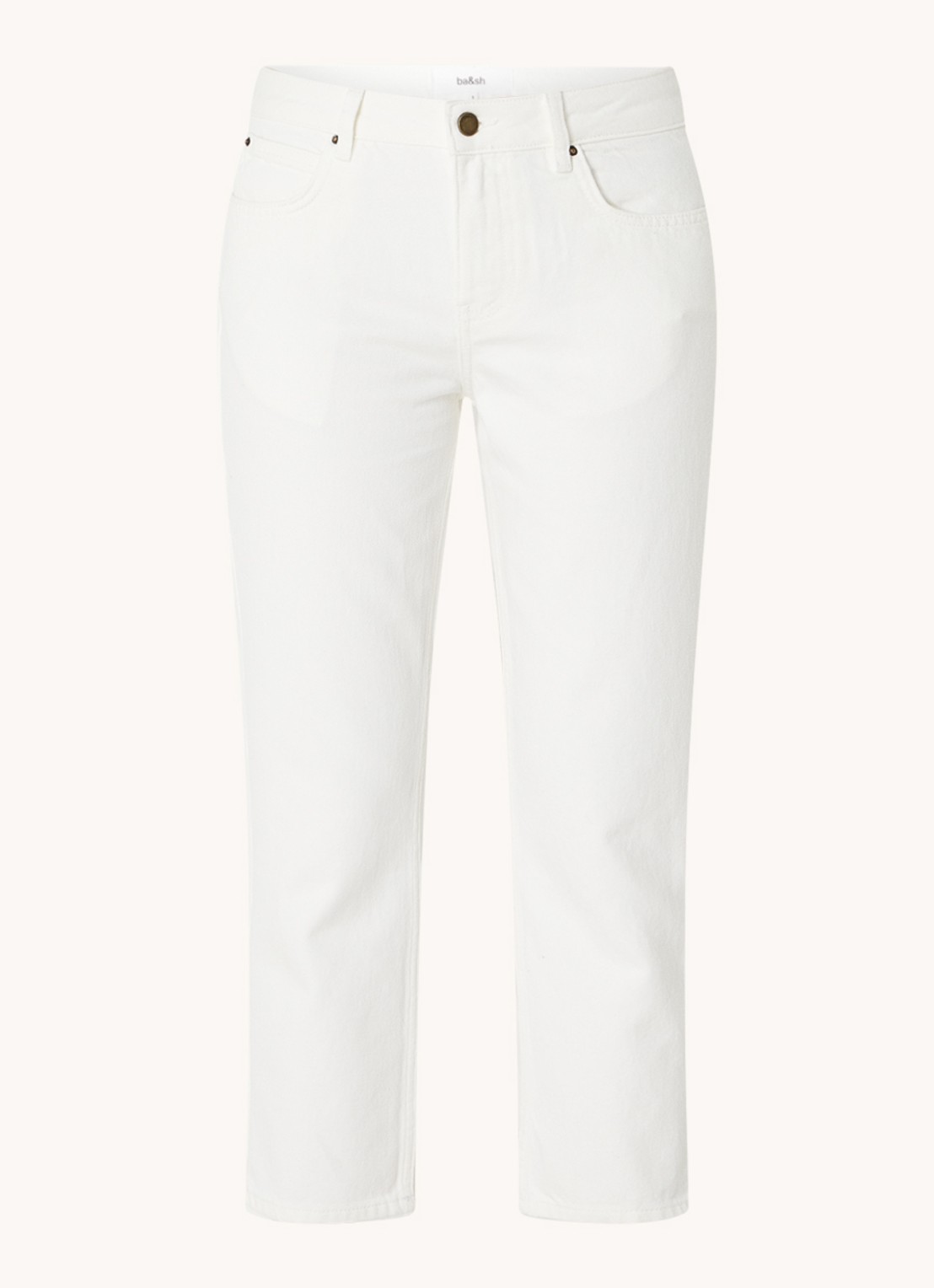 Ba&sh DEVON JEANS - voorkant gebroken wit