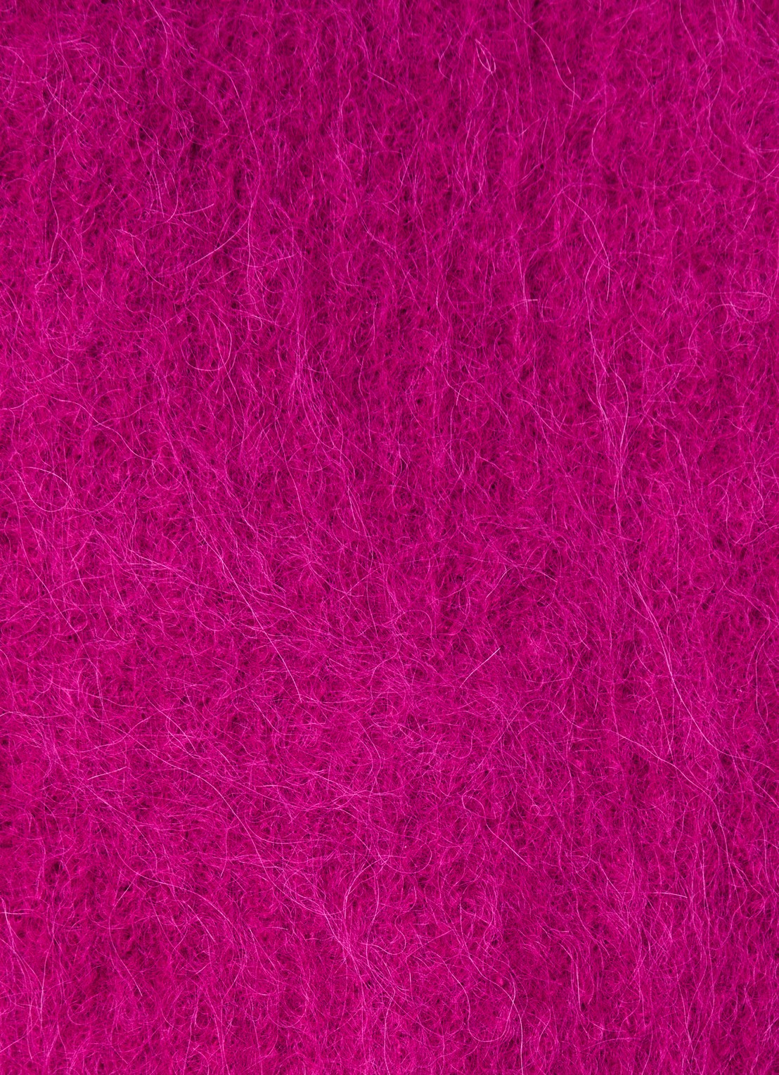 ba&sh Fill grofgebreide trui in alpaca wolblend met rugdecolleté - detail 3 fuchsia