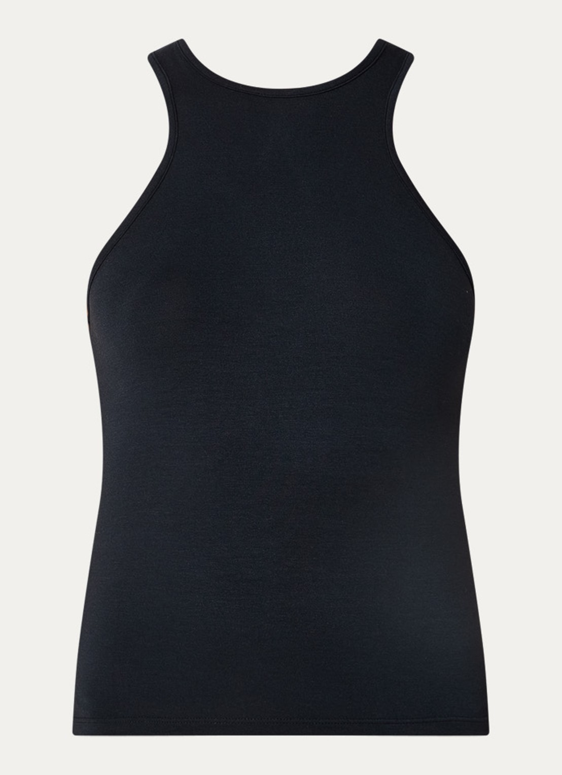 ba&sh Gemma tanktop met cut-out detail - voorkant 2 donkerblauw