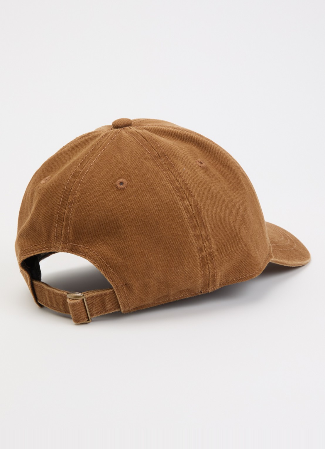 ba&sh Halyce pet van denim met logo - detail 2 hazelnootbruin