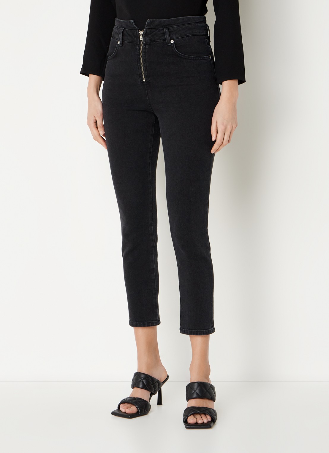 Ba&sh IAGO JEANS - detail zwart