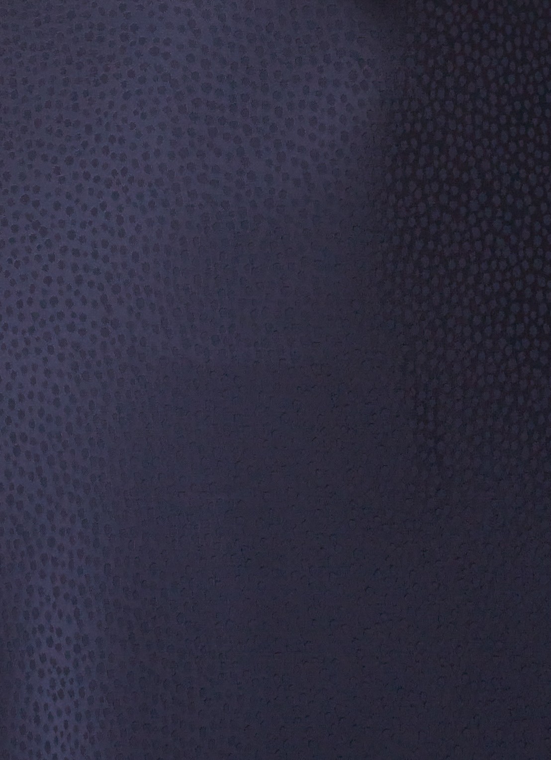 ba&sh Issa midi jurk van satijn - detail 4 donkerblauw