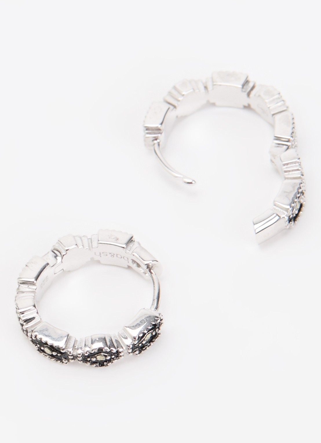 ba&sh Jemma oorringen - detail 2 zilver