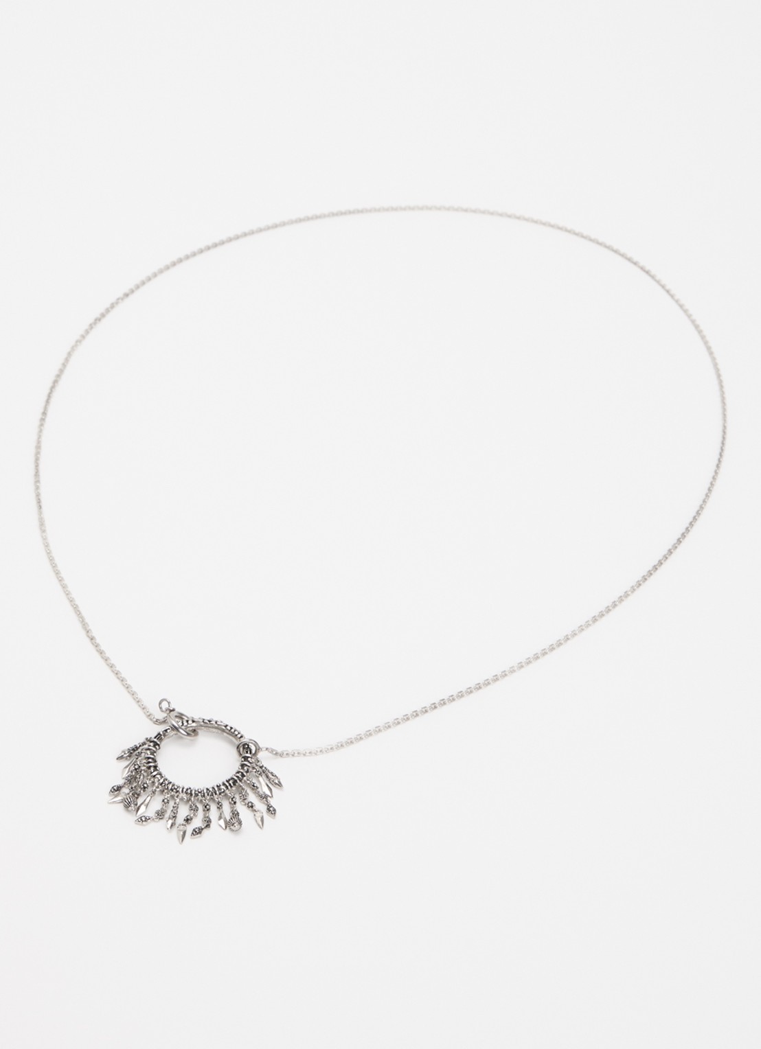 ba&sh Lina ketting van zilver - detail 3 zilver