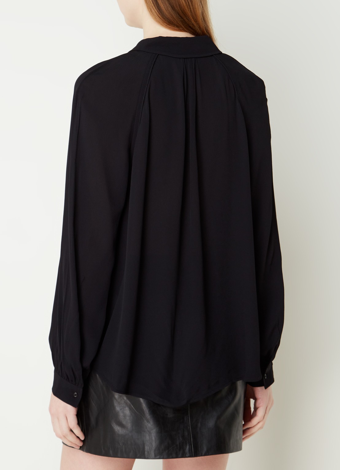 ba&sh Marvin blouse - achterkant zwart