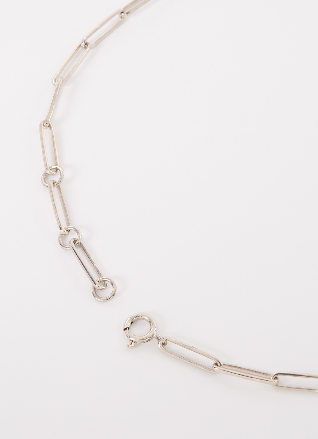 ba&sh Naoki ketting met hanger - detail 4 zilver