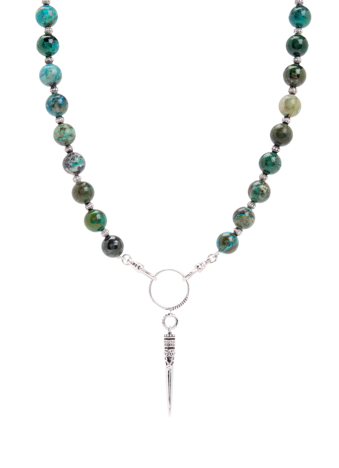 ba&sh Noan kralenketting - voorkant 3 zilver